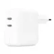 Apple MW2K3ZM/A 35W-os, kétportos Type-C hálózati adapter, fehér