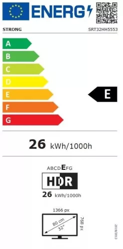 Strong SRT32HH5553 HD android Smart LED TV