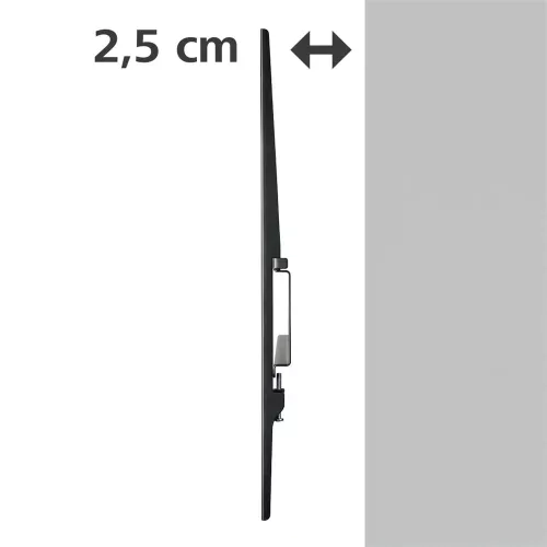 Hama 220811 "FITV" fix fali konzol, 600x400, xl, fekete