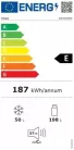 Tesla RD2400HE felülfagyasztós hűtőszekrény