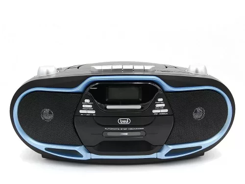 Trevi CMP 574 FEKETE-KÉK cd-s rádiómagnó