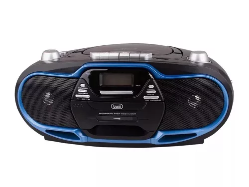 Trevi CMP 574 FEKETE-KÉK cd-s rádiómagnó