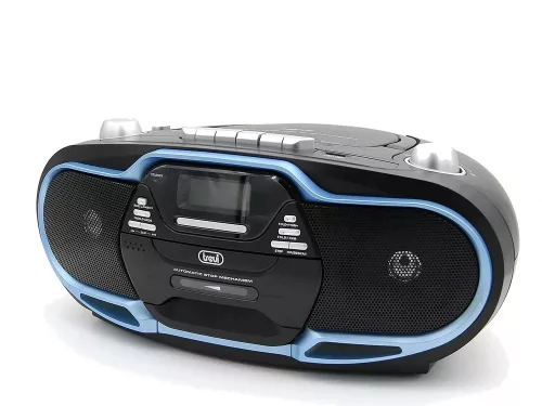 Trevi CMP 574 FEKETE-KÉK cd-s rádiómagnó
