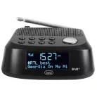 Trevi RC 80D4 DAB FEKETE asztali óra