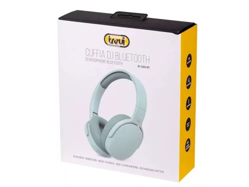 Trevi DJ 12E45 ZÖLD bluetooth fejhallgató