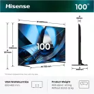 Hisense 100U7SE 4K UHD Smart MiniLED TV