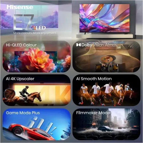 Hisense 75E7S 4K UHD Smart QLED TV
