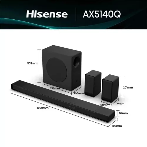Hisense AX5140Q hangprojektor