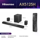 Hisense AX5125H 5.1.2 csatornás hangprojektor, 500 W