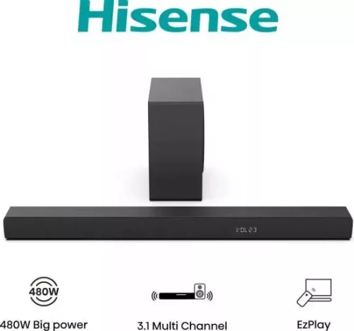 Hisense HS3100 3.1 csatornás hangprojektor, 480 W