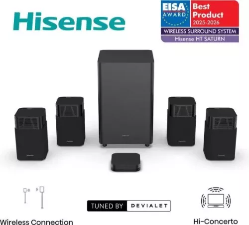Hisense HT SATURN 4.1.2 csatornás hangprojektor, 720 W