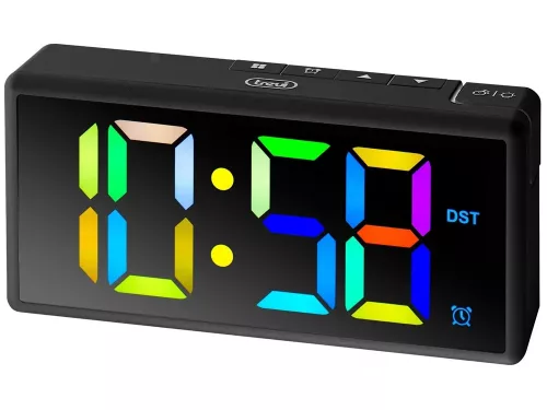 Trevi EC 886 BLACK ébresztőóra