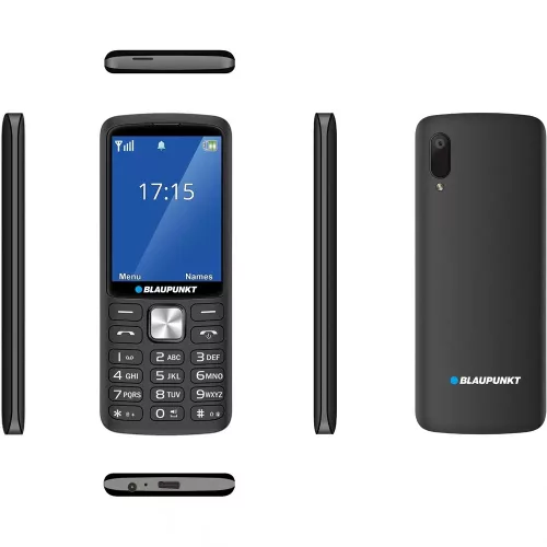 Blaupunkt V25 FEKETE YETTEL mobil telefon