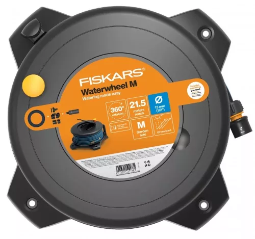 Fiskars 1057238 tömlődob + 20 m tömlővel