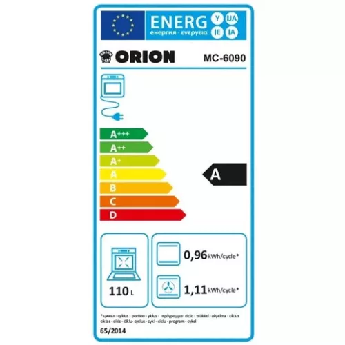 Orion MC-6090 kombinált tűzhely