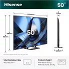Hisense 50U7SE 4K UHD Smart MiniLED TV