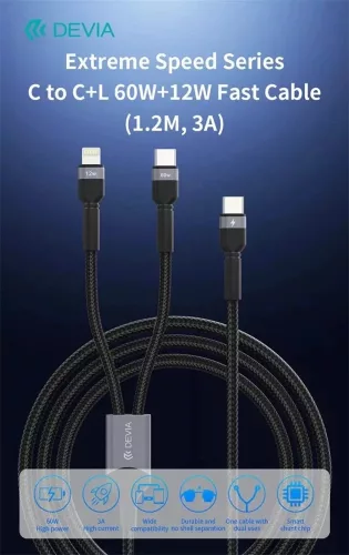 Devia ST111653 töltőkábel