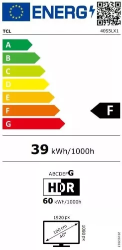 TCL 40S5L Full HD Android Smart QLED TV