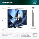 Hisense 55U7SE 4K UHD Smart MiniLED TV