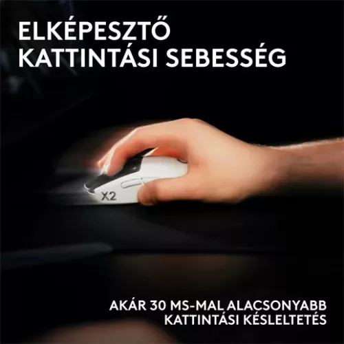 Logitech 910-007776 vezeték nélküli egér (PRO X2 SUPERSTRIKE)