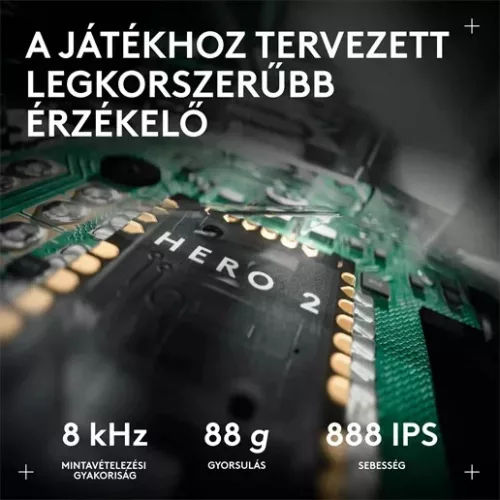Logitech 910-007776 vezeték nélküli egér (PRO X2 SUPERSTRIKE)