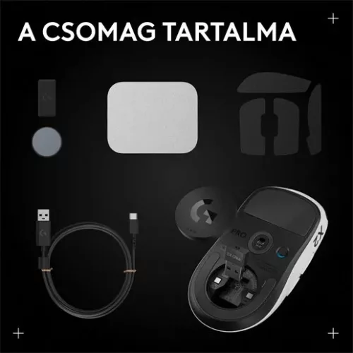 Logitech 910-007776 vezeték nélküli egér (PRO X2 SUPERSTRIKE)