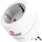 Skross 1.500272C-E utazóadapter Svájc/Olaszország/Brazilia