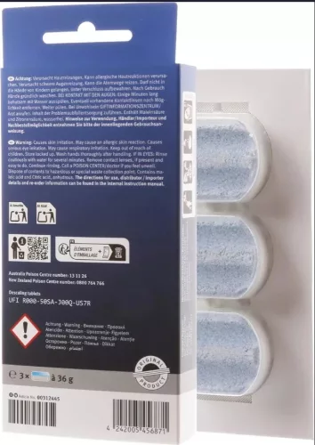 Bosch 00312445 vízkőoldó tabletta, 3 db