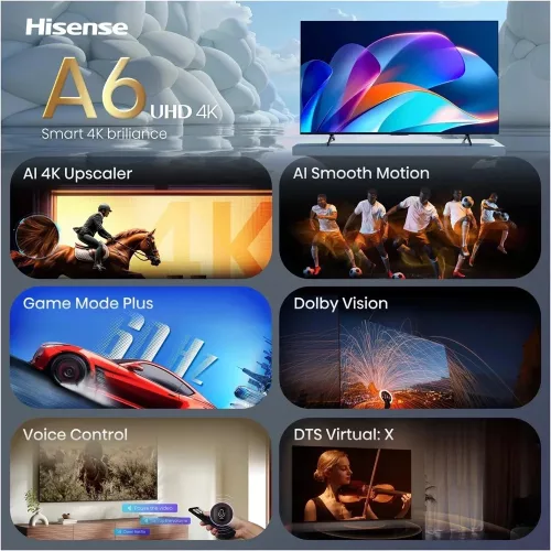 Hisense 43A6S 4K UHD Smart LED TV