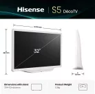 Hisense 43S5Q Full HD LifeStyle QLED TV