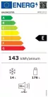 Hausmeister HM3113EI egyajtós hűtőszekrény