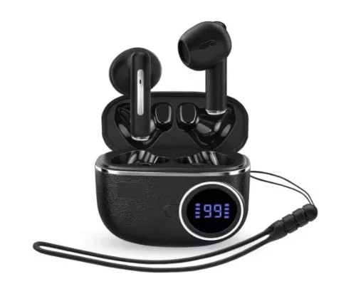 Energy Sistem EN 500475 ChargeView TWS bluetooth fülhallgató, fekete
