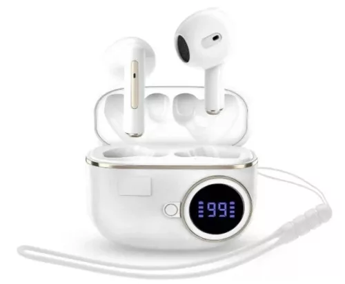 Energy Sistem EN 500482 ChargeView TWS bluetooth fülhallgató, fehér