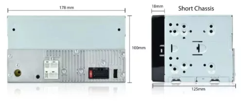 Pioneer SPH-DA150BT multimédia fejegység