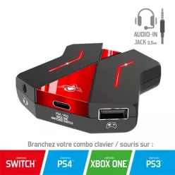   Spirit of Gamer SOG-CONV2 egér/billentyűzet adapter konzolokhoz