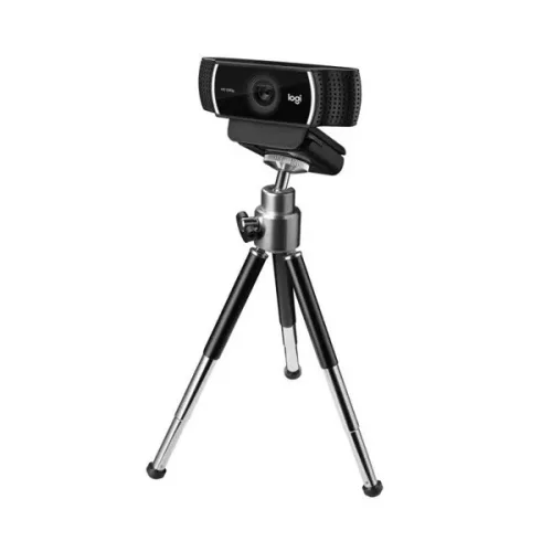 Logitech C922 960-001088 Pro Stream webkamera 1920x1080 képpont, állvány, mikrofon, Full HD, fekete