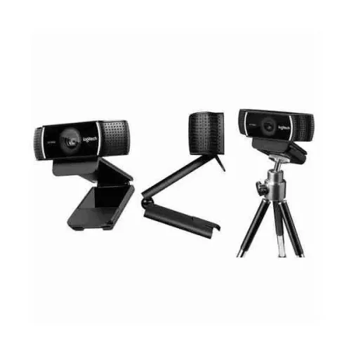 Logitech C922 960-001088 Pro Stream webkamera 1920x1080 képpont, állvány, mikrofon, Full HD, fekete