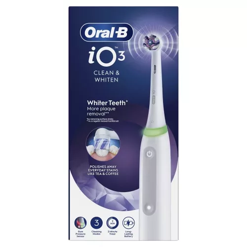 Oral-B IO3 SERIES QUITE WHITE 10PO010475 elektromos fogkefe