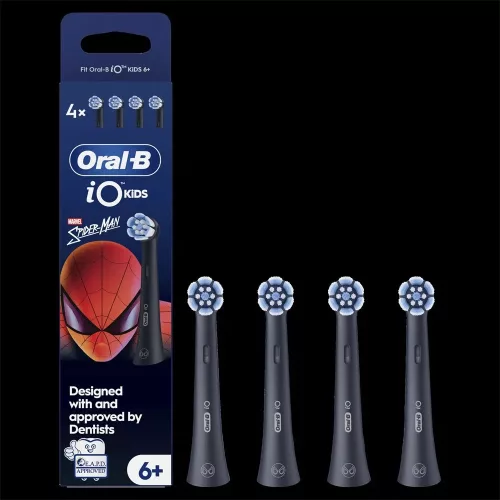 Oral-B IO SPIDERMAN 10PO010476 fogkefe pótfej, 4 db