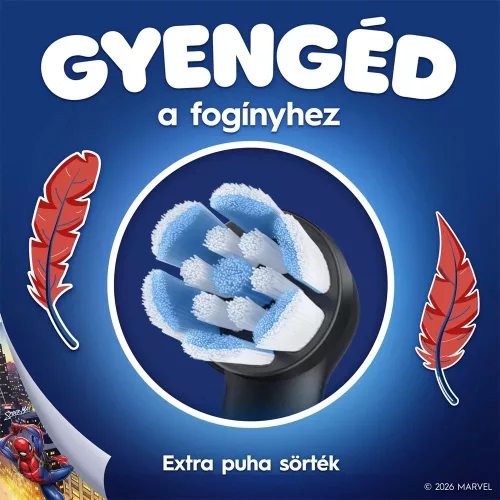 Oral-B IO SPIDERMAN 10PO010476 fogkefe pótfej, 4 db