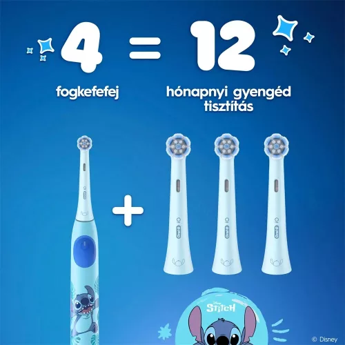 Oral-B IO STITCH 10PO010478 fogkefe pótfej, 4 db