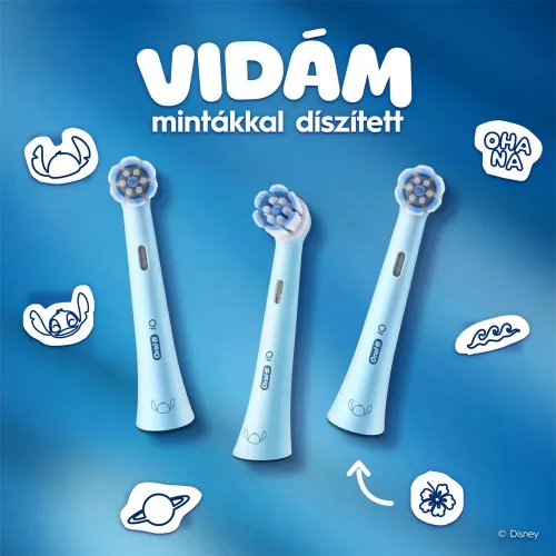 Oral-B IO STITCH 10PO010478 fogkefe pótfej, 4 db