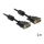 Delock 83190  DVI 24+1 kábel, apa-apa, 2m