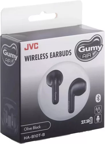 JVC HA-B10-TB bluetooth fülhallgató, fekete