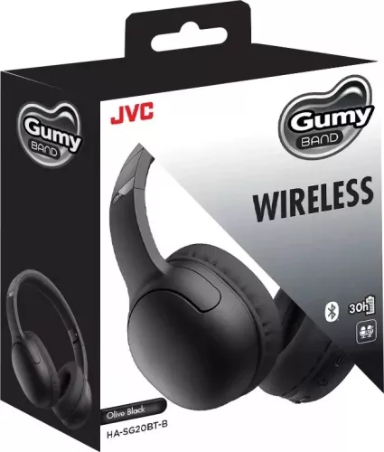 JVC HA-SG20-BT-B bluetooth fejhallgató, fekete