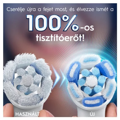 Oral-B 10PO010456 fogkefefej 4 db.