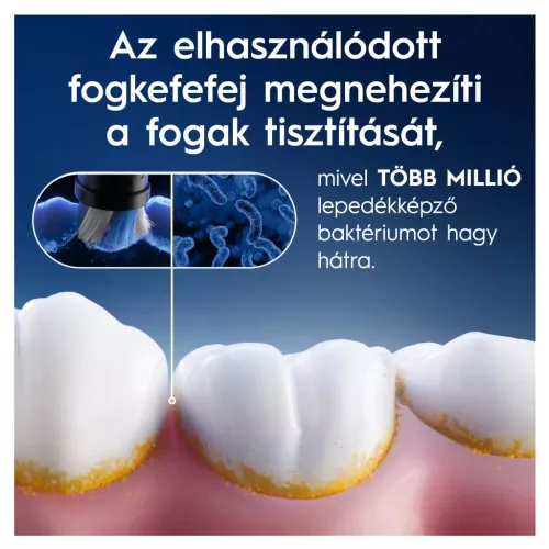 Oral-B 10PO010456 fogkefefej 4 db.