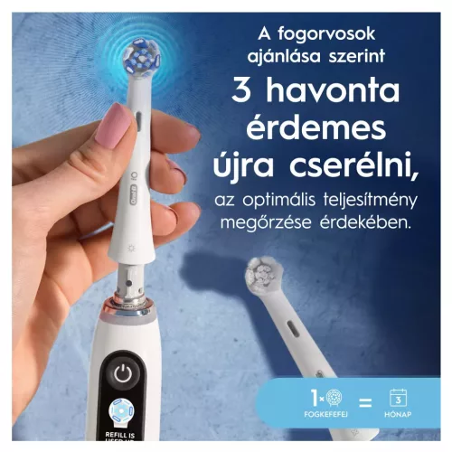 Oral-B 10PO010456 fogkefefej 4 db.