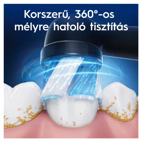 Oral-B 10PO010457 Series Ultimate Clean fogkefefej, fekete 4db.